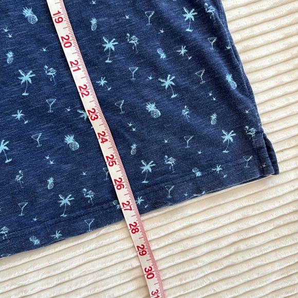 Izod Saltwater Relaxed Classics Polo Golf Shirt Palm Tree Martini Pineapple Prin - Picture 7 of 9